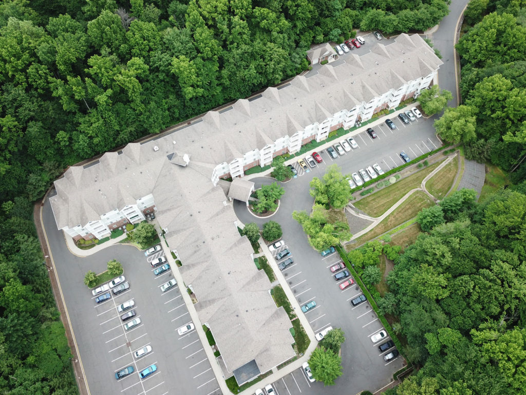 Commercial landscape maintenance at brookshire senior living